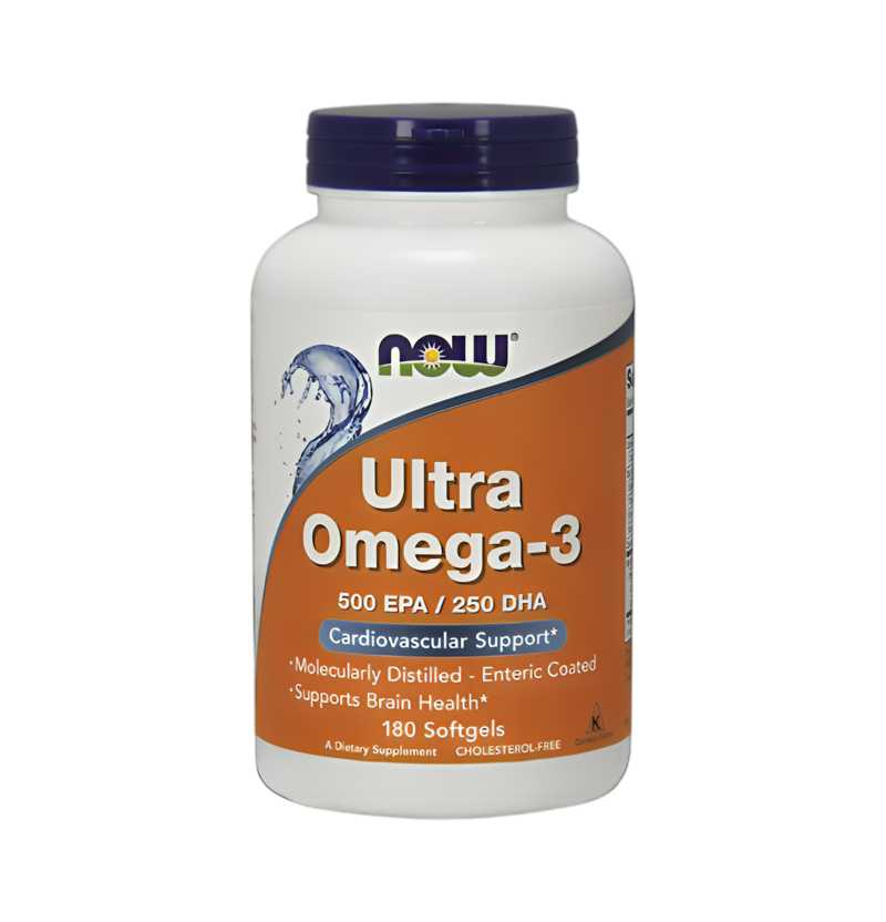 NOW Foods Ultra Omega-3 180 Mjukgelkapslar