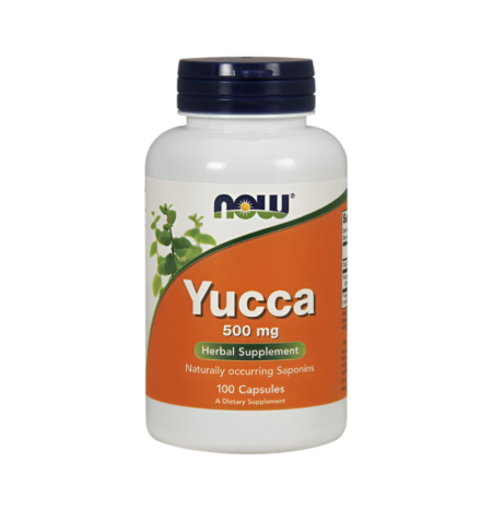 NOW Foods Yucca 500mg 100 Kapslar