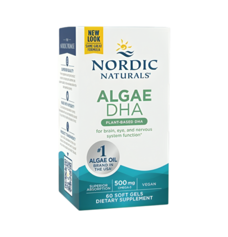 Nordic Naturals Algae DHA 500mg 60 Mjukgelkapslar