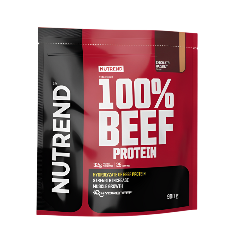 Nutrend 100% Beef Protein Chocolate Hazelnut 900g