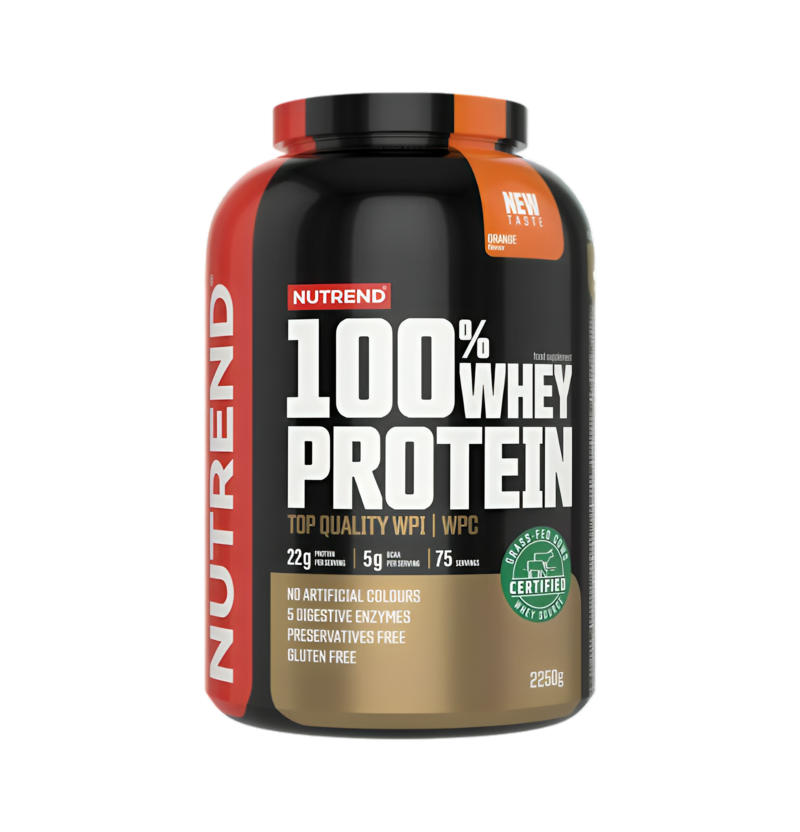 Nutrend 100% Whey Protein Orange 2250g Pulver