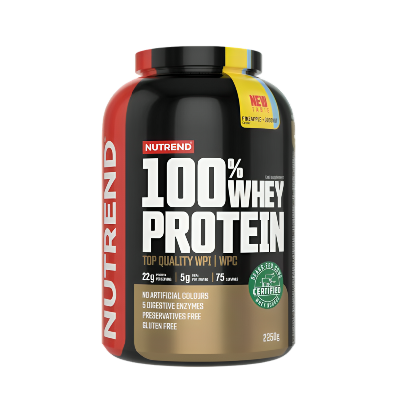 Nutrend 100% Whey Protein Pineapple + Coconut 2250g Pulver