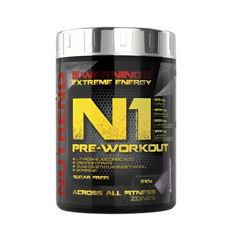 Nutrend N1 Pre-Workout Blackcurrant 510g