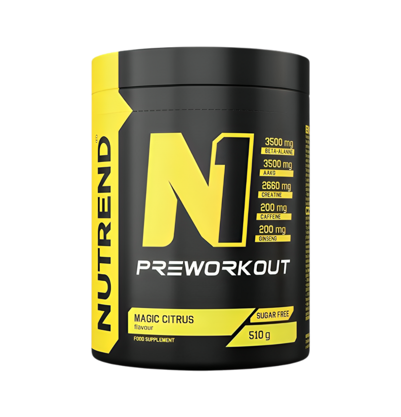 Nutrend N1 Pre-Workout Magic Citrus 510g
