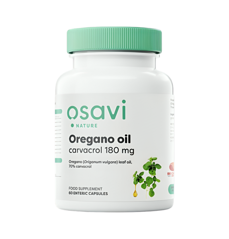 Osavi Oregano Oil Carvacrol 180mg 60 Enterokapslar