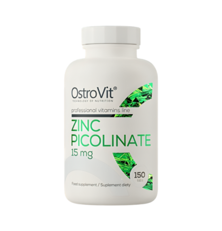 OstroVit Zinc Picolinate 15mg 150 Tabletter