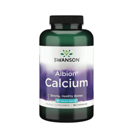 Swanson Albion Calcium 180mg 180 Kapslar