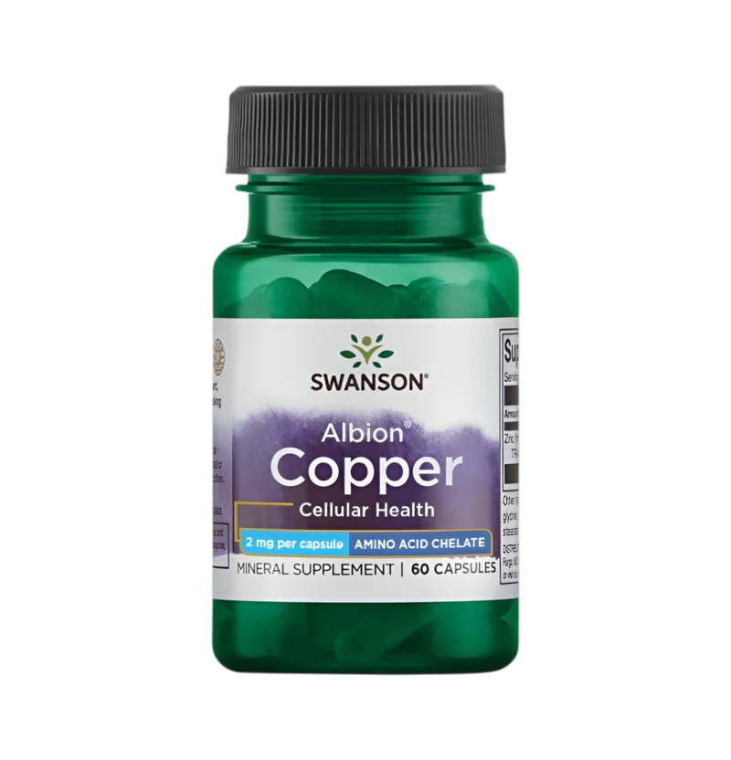 Swanson Albion Copper 2mg 60 Kapslar