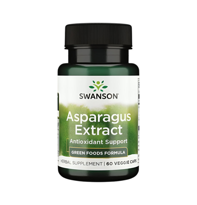 Swanson Asparagus Extract 60 Vegetariska Kapslar