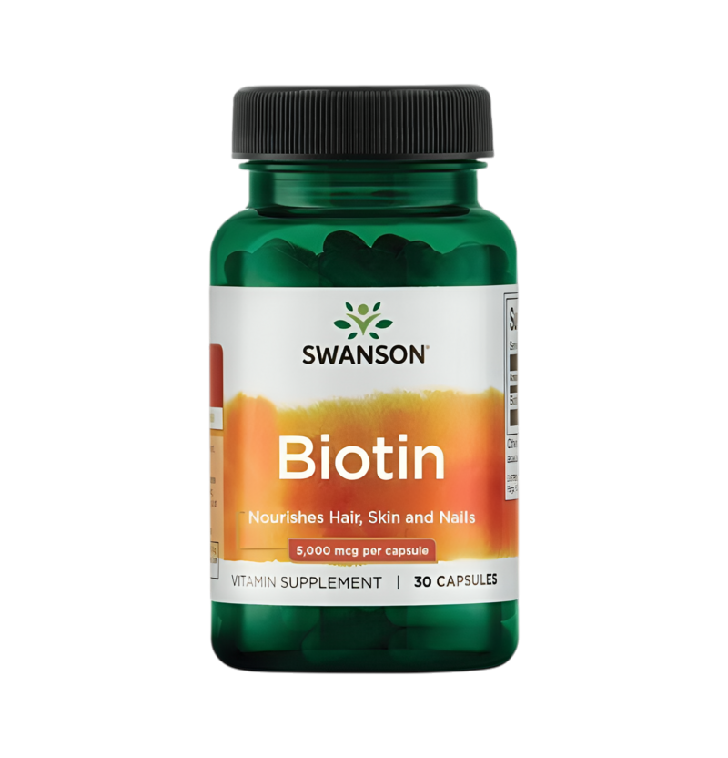 Swanson Biotin 5000mcg 30 Kapslar