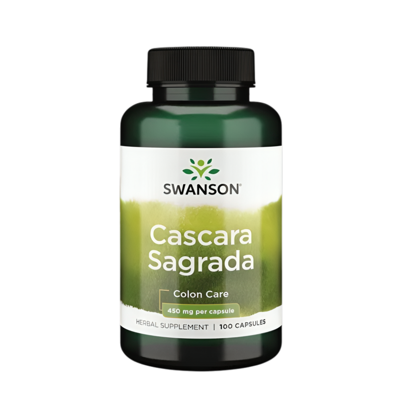 Swanson Cascara Sagrada 450mg 100 Kapslar