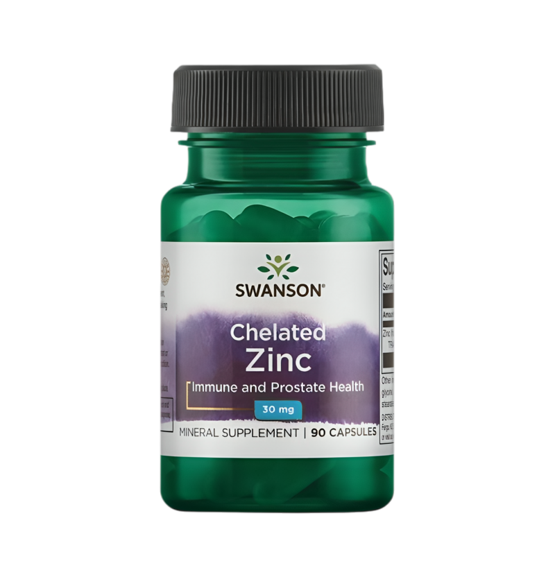 Swanson Chelated Zinc 30mg 90 Kapslar