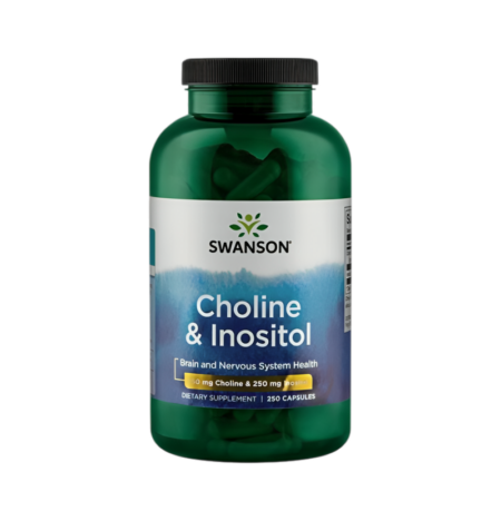 Swanson Choline & Inositol 250 Kapslar