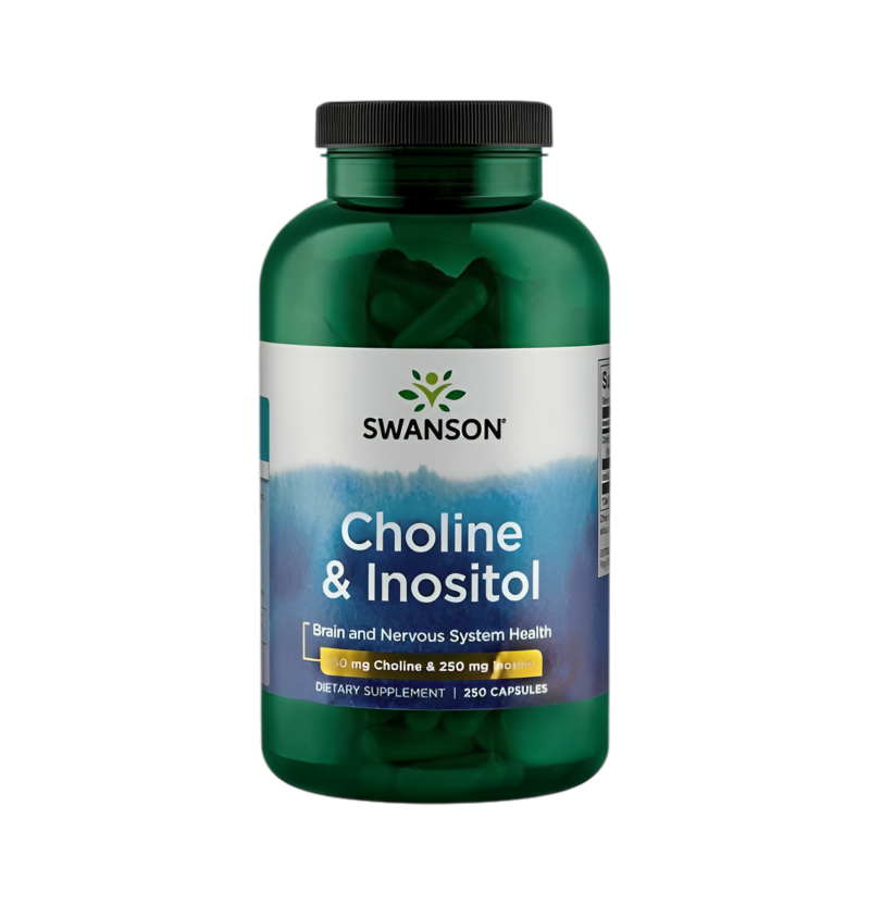 Swanson Choline & Inositol 250 Kapslar