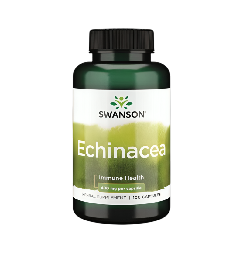 Swanson Echinacea 400mg 100 Kapslar