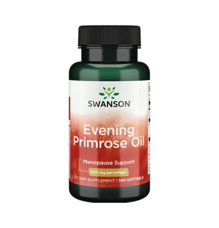 Swanson Evening Primrose Oil 500mg 100 Mjukgelkapslar