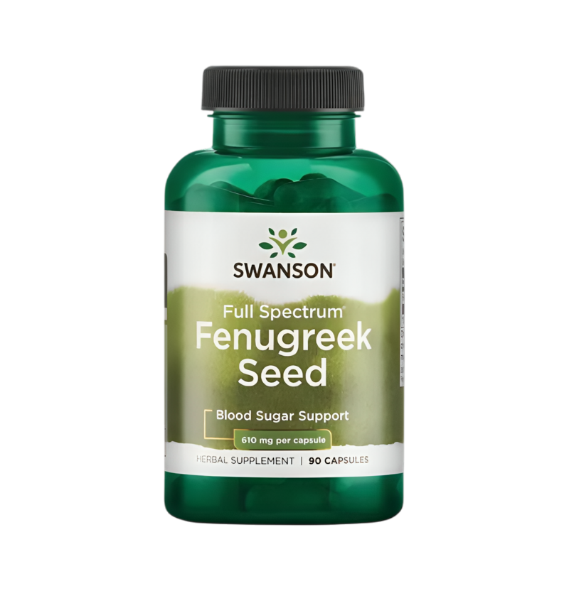 Swanson Fenugreek Seed 610mg 90 Kapslar