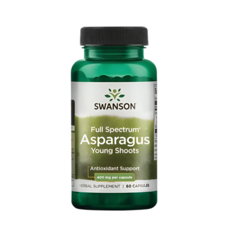 Swanson Full Spectrum Asparagus Young Shoots 400mg 60 Kapslar