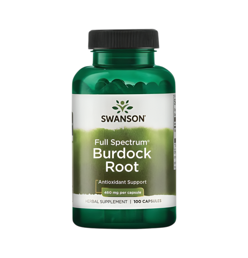 Swanson Full Spectrum Burdock Root 460mg 100 Kapslar