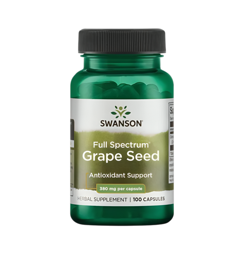 Swanson Full Spectrum Grape Seed 380mg 100 Kapslar