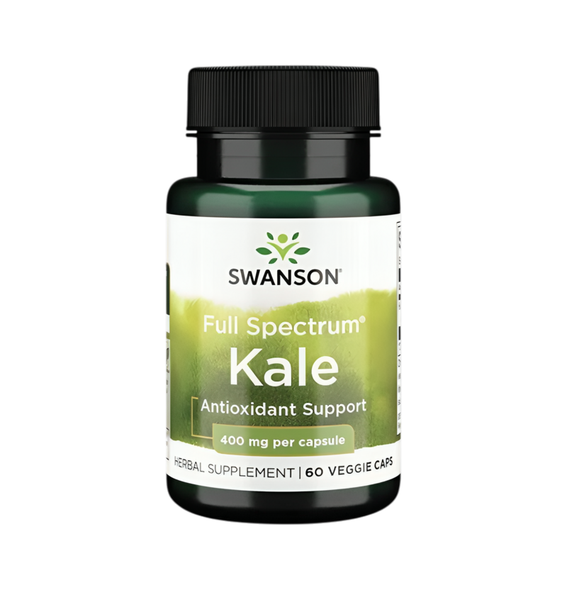 Swanson Full Spectrum Kale 400mg 60 Kapslar