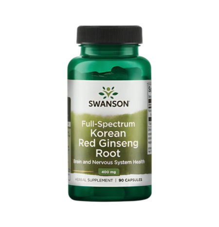 Swanson Full Spectrum Korean Red Ginseng Root 400mg 90 Kapslar