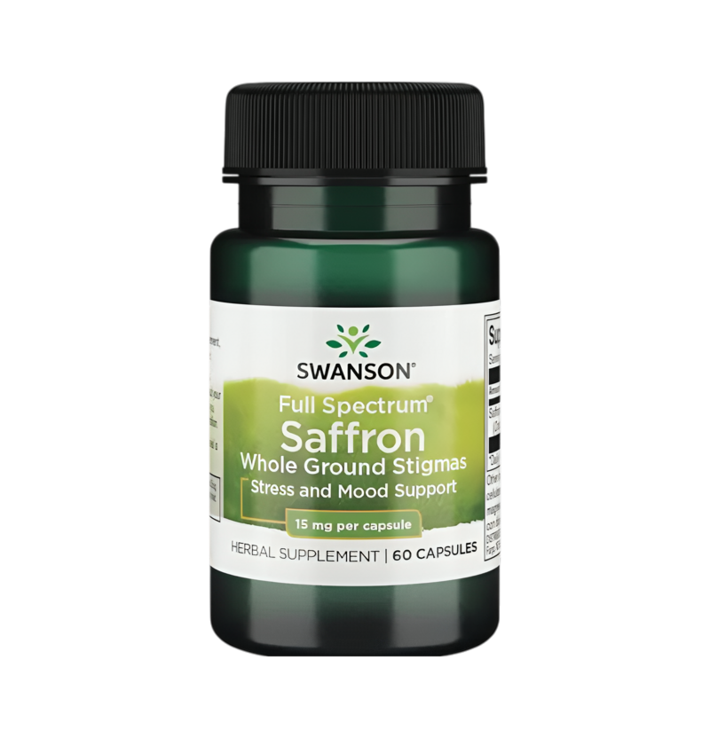 Swanson Full Spectrum Saffron 15mg 60 Kapslar