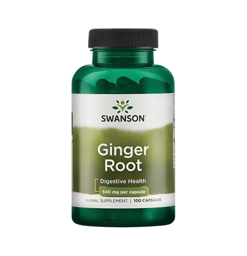 Swanson Ginger Root 540mg 100 Kapslar