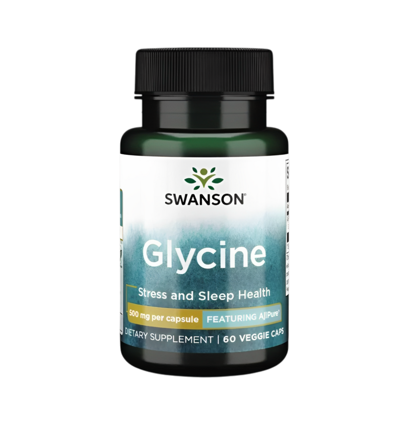 Swanson Glycine 500mg 60 Kapslar
