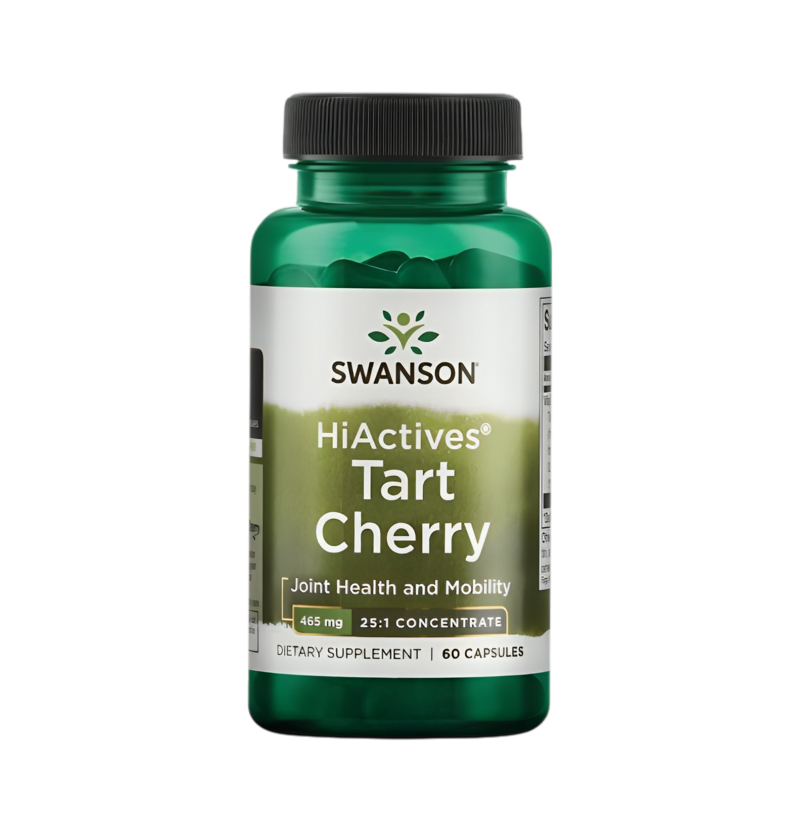 Swanson HiActives Tart Cherry 465mg 60 Kapslar