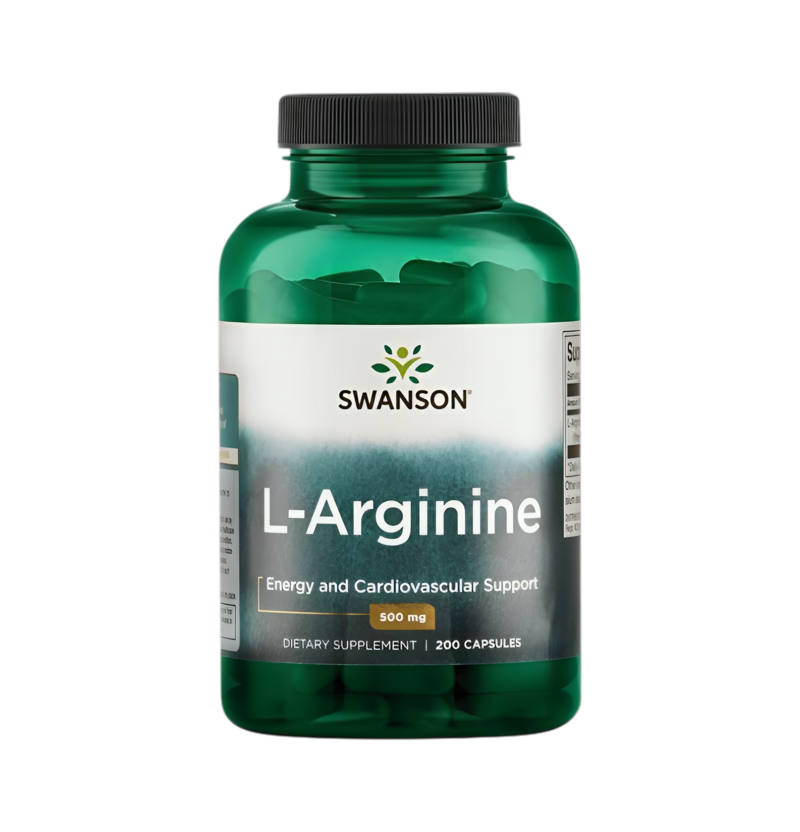 Swanson L-Arginine 500mg 200 Kapslar