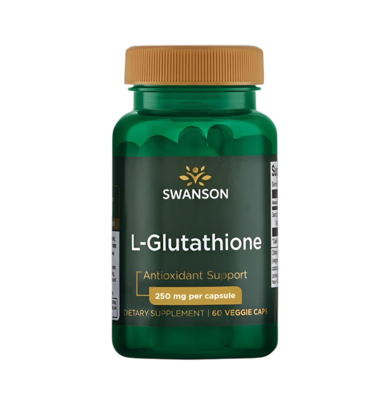 Swanson L-Glutathione 250mg 60 Vegetabiliska Kapslar