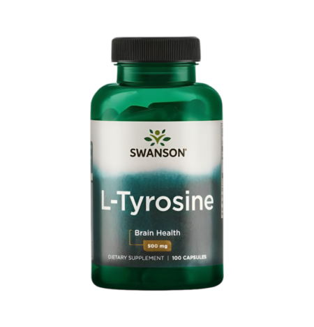 Swanson L-Tyrosine 500mg 100 Kapslar