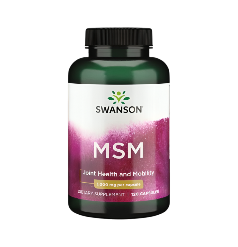 Swanson MSM 1000mg 120 Kapslar