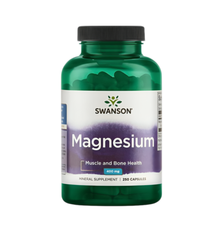 Swanson Magnesium 200mg 250 Kapslar