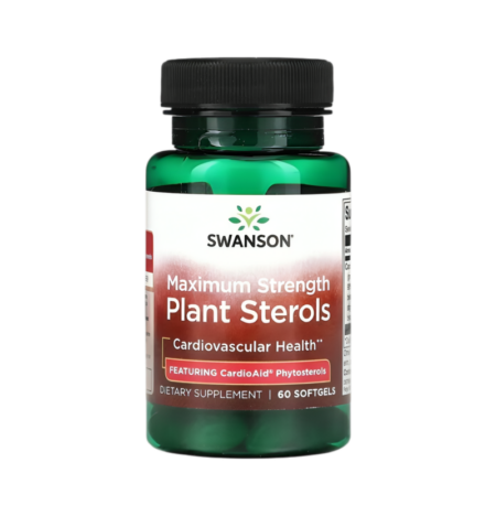Swanson Maximum Strength Plant Sterols CardioAid 60 Mjuka Gelkapslar