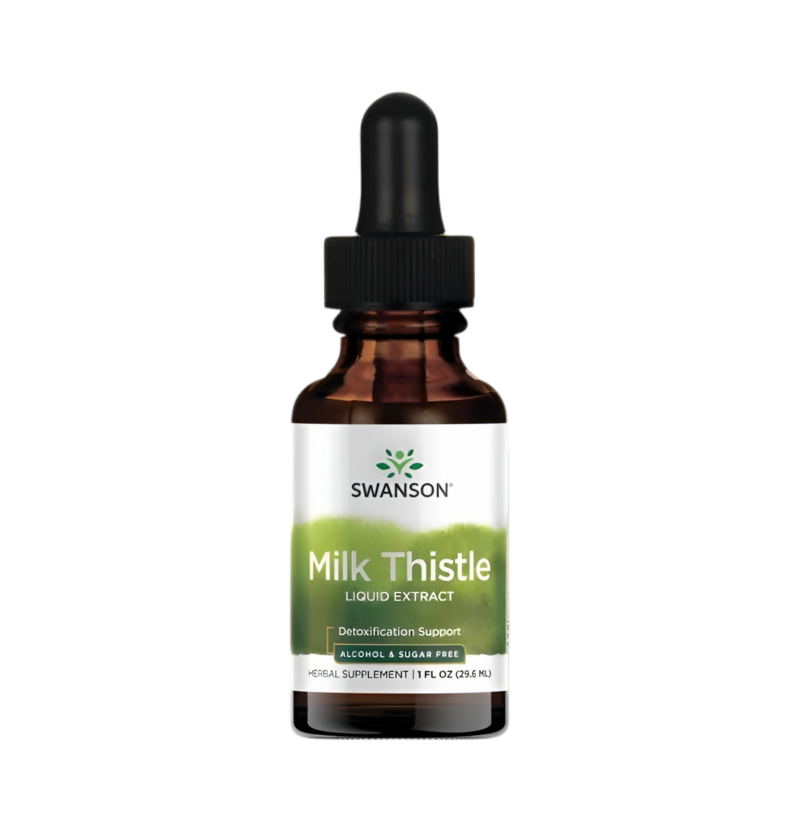 Swanson Milk Thistle 29ml Flytande Extrakt