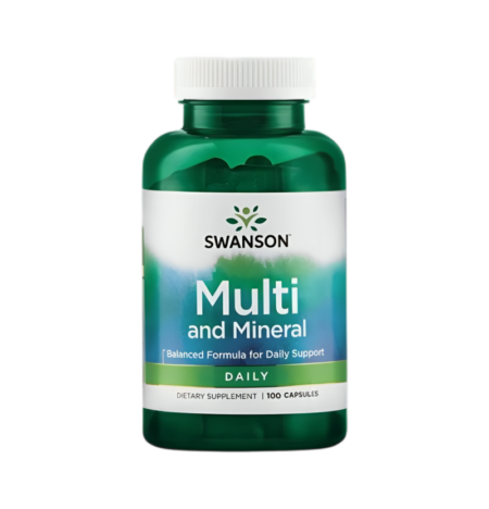 Swanson Multi and Mineral 100 Kapslar
