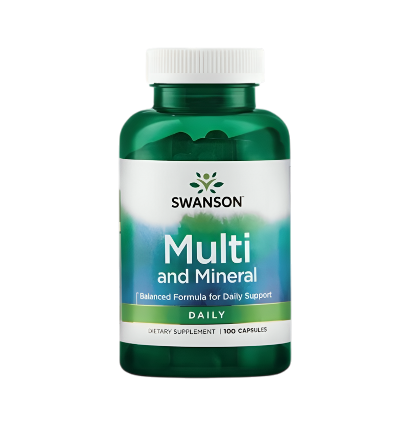 Swanson Multi and Mineral 100 Kapslar