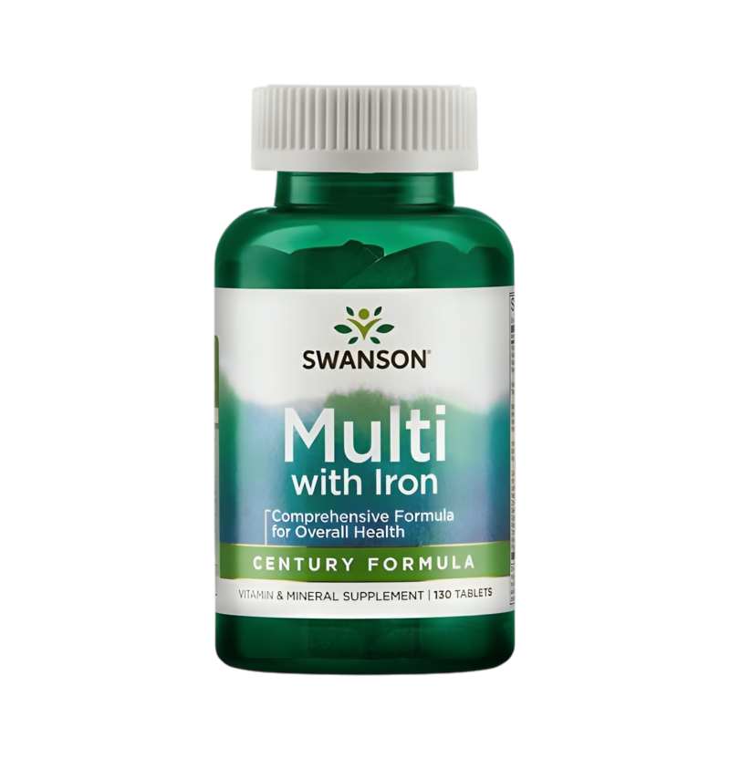 Swanson Multi with Iron - Century Formula 130 Tabletter