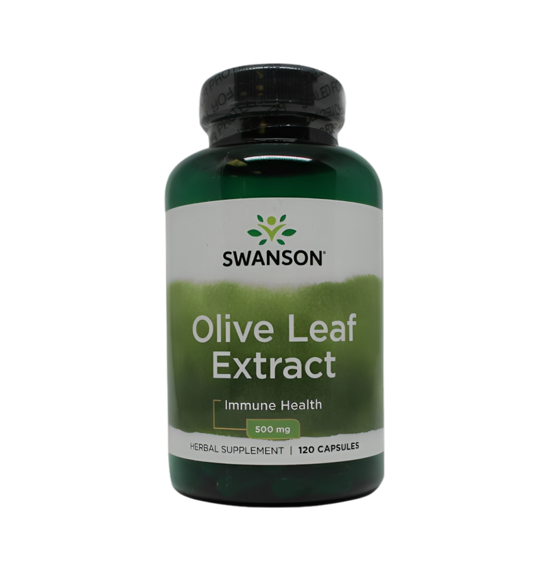 Swanson Olive Leaf Extract 500mg 120 Kapslar