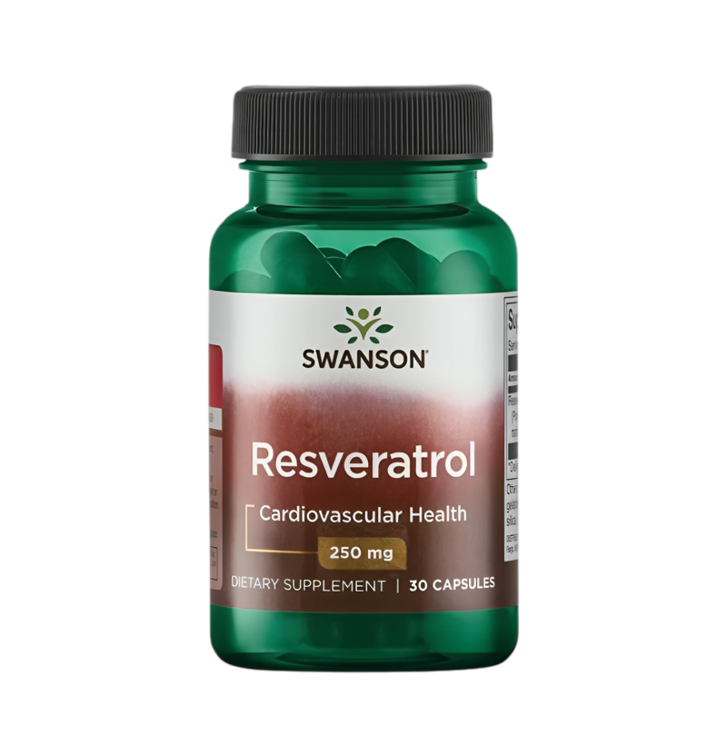 Swanson Resveratrol 250mg 30 Kapslar