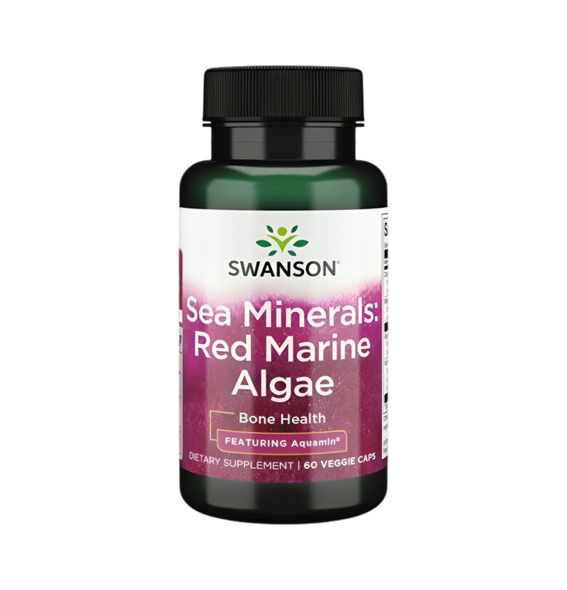 Swanson Sea Minerals: Red Marine Algae 60 Kapslar