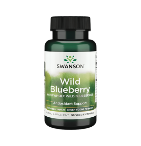 Swanson Wild Blueberry 250mg 90 Kapslar