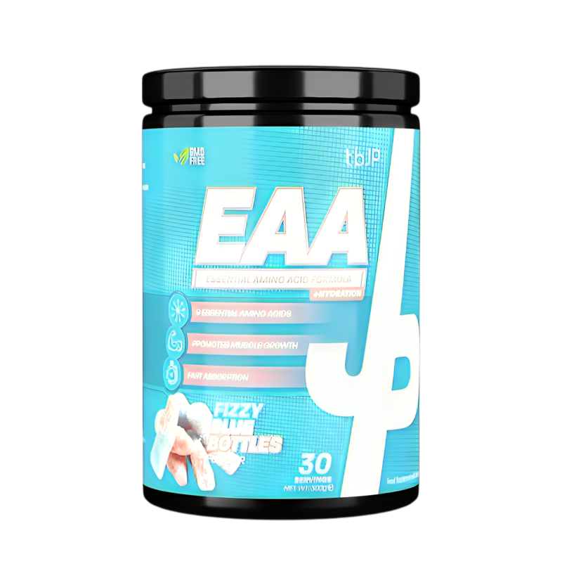 Trained by JP EAA + Hydration, Fizzy Blue Bottles 300g