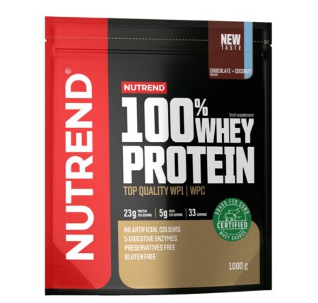 Nutrend 100% Whey Protein Chocolate + Coconut 1000g