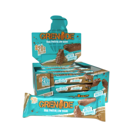 Grenade Protein Bars Chocolate Chip Salted Caramel 12 x 60g