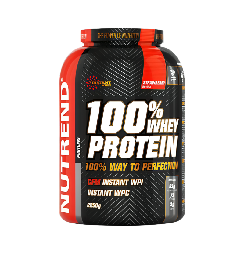 Nutrend 100% Whey Protein Strawberry 2250g