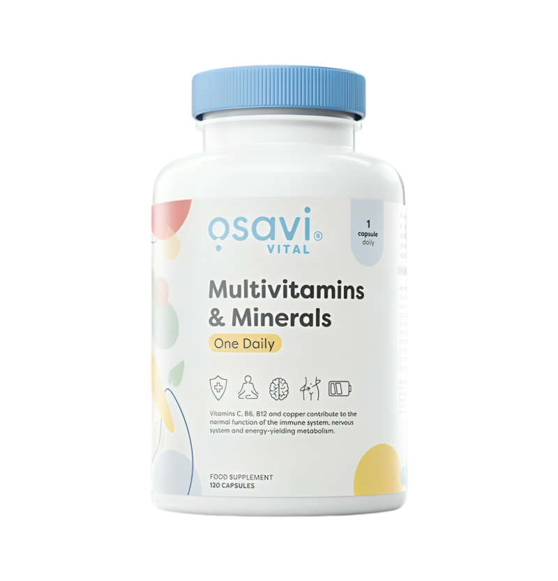 Osavi Multivitamins & Minerals One Daily 120 Kapslar