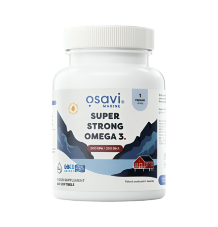 Osavi Super Strong Omega 3 500 EPA/250 DHA 60 Kapslar